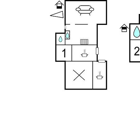 Ferienhaus Cozy In With Kitchen *